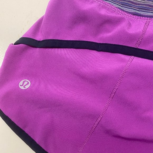 Lululemon Speed up Short 2.5" Fuschia - Picture 5 of 6